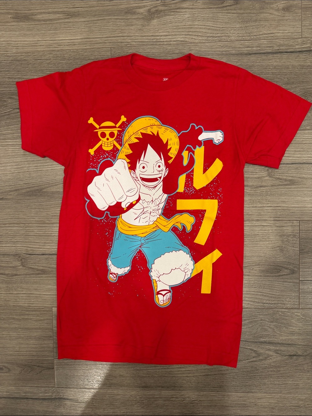 One Piece Monkey D. Luffy Men’s Size Extra Small